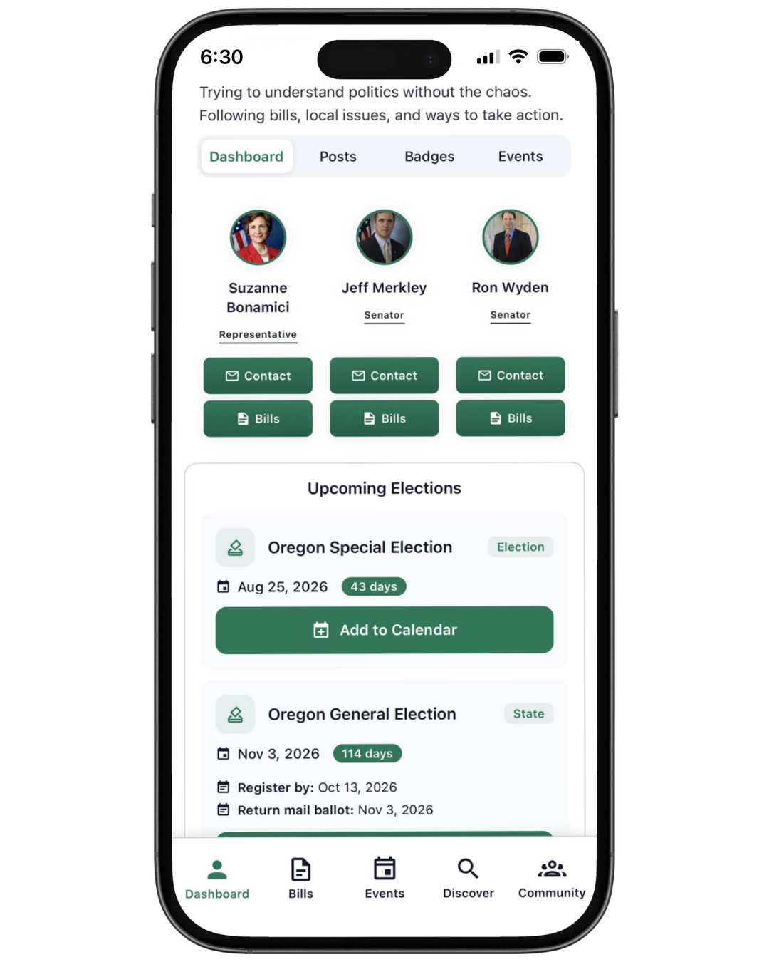 CivixThread app — Personalized civic action at your fingertips