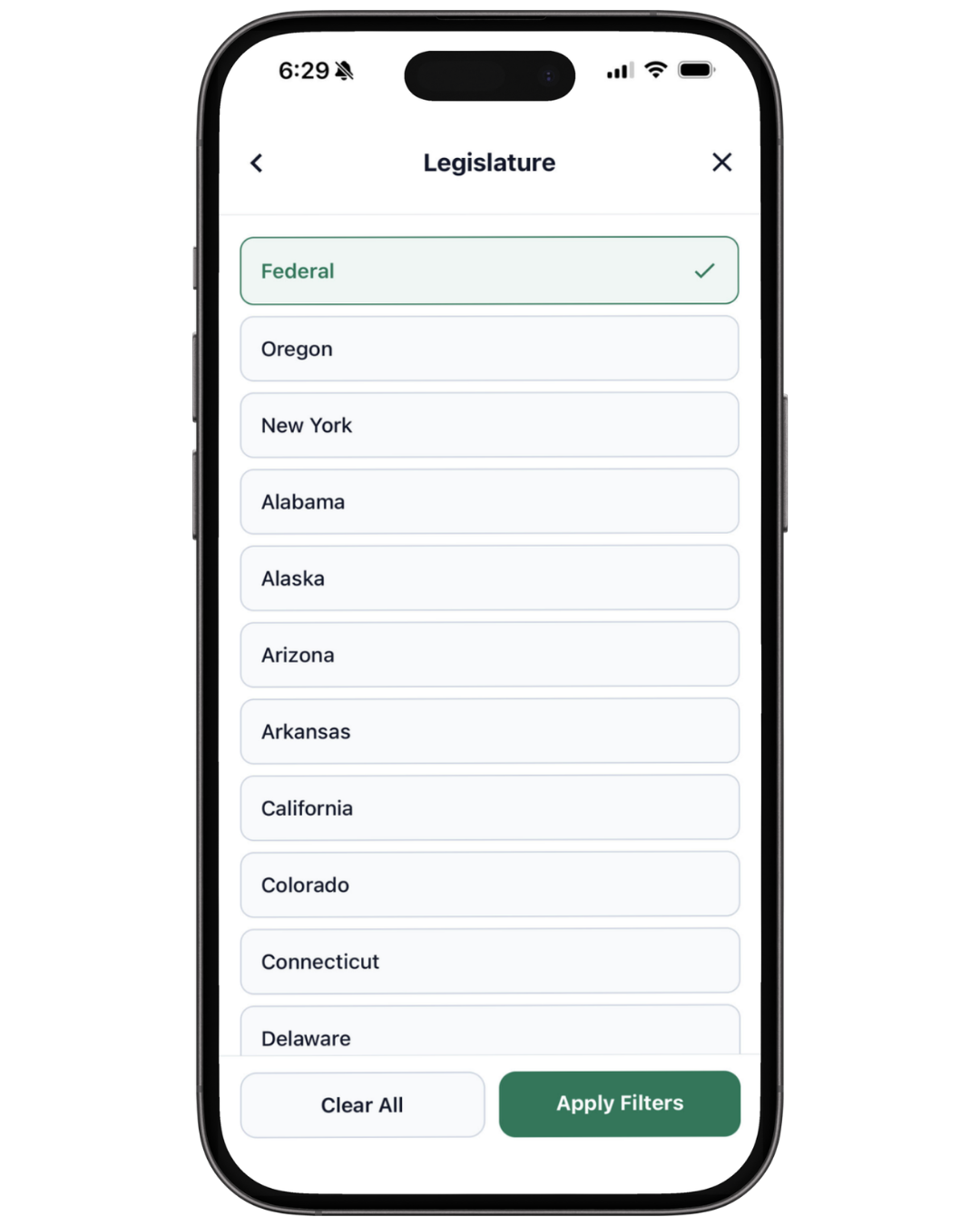 CivixThread app — Browse every legislature