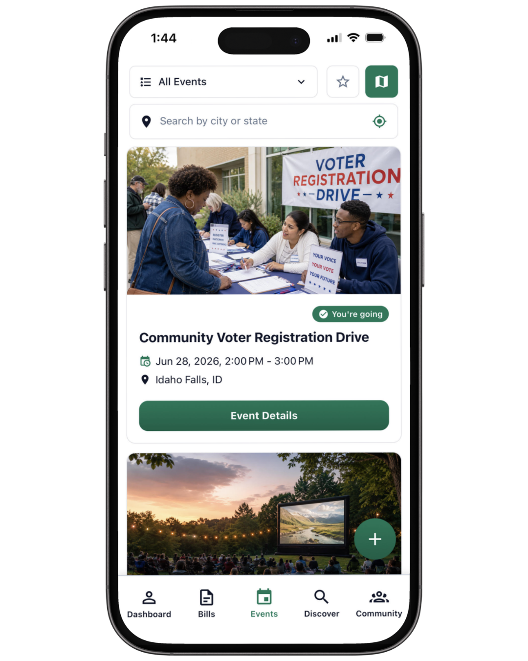 Civic events preview